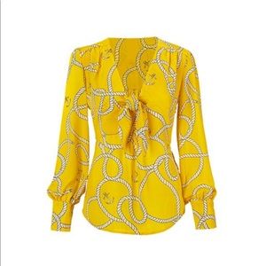 Cabi Spring 2020-Reef Knot Blouse-NWT-Size S